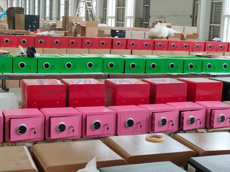 Hebei Yingbo Safe Boxes Co., Ltd linea di produzione del fabbricante