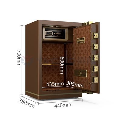 Cassaforte per la sicurezza dell'ufficio con lucchetto ad impronte digitali intelligente 39 kg YB/N7-70