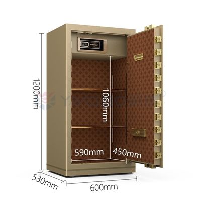 H1200mm Doppia allarme Cassaforte di lusso per la sicurezza in ufficio