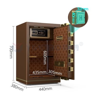 Cassaforte a serratura elettronica per la sicurezza degli uffici 39 kg YB/N7-70