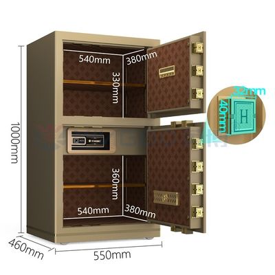 H1000mm Cassaforte a serratura elettronica digitale per la sicurezza degli uffici YB/N7-100D