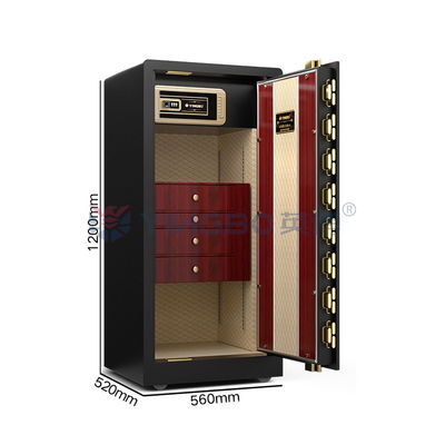 170 kg doppio allarme gioielleria intelligente orologio Winder sicuro con cassetti