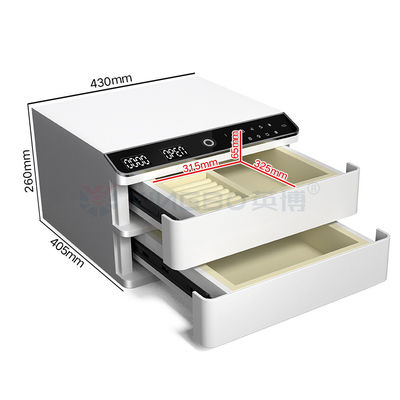 Automaticamente aperto doppio strato Sicuro gioielleria scatola 34kg con doppio allarme