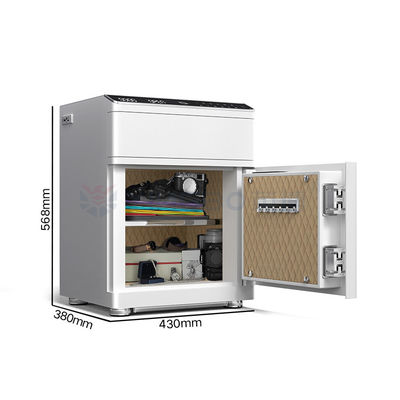 Blocco impronte digitali in acciaio massiccio Smart Box Safe With Auto Open Fingerprint Lock Safe