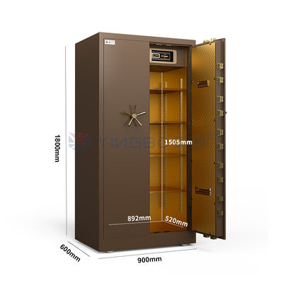 Serratura biometrica per impronte digitali Porte di sicurezza per caveau Porte di sicurezza bancaria pesante