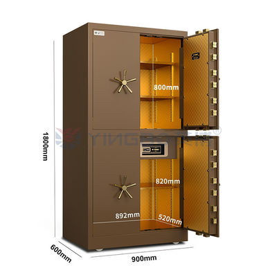 Serratura biometrica per impronte digitali porta porta a cassaforte mobile acciaio massiccio YB/DK180