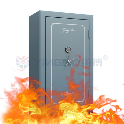 Cassetta di sicurezza elettronica digitale antifurto per armi e documenti. Scatola metallica ignifuga