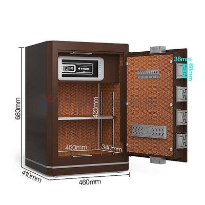Cassetta di sicurezza ignifuga con impronta digitale o password Interior Design H680mm