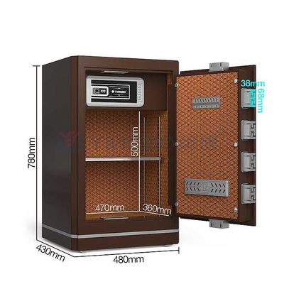 Disegno esterno OEM H780mm Cassaforte per soldi
