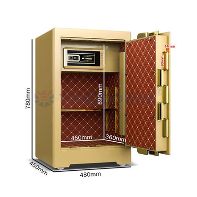 YB/ZY-70 Cassaforte commerciale Semiconduttore Tecnologia biometrica delle impronte digitali 4 vie aperte