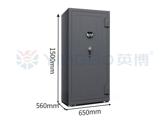 Cassaforte per gioielli resistenti al fuoco in cuoio, orologio, cassaforte con girante