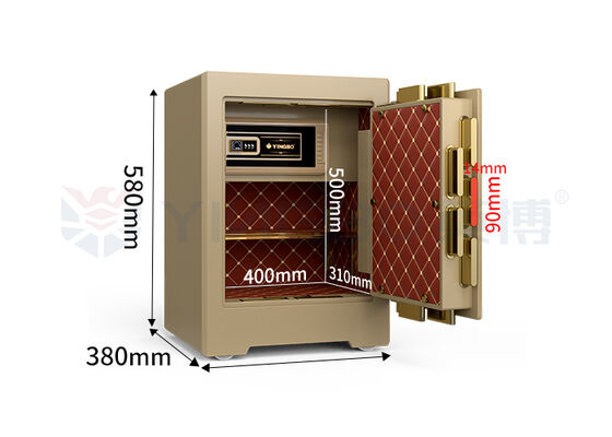 YB/ZY-58 Luxury Small Commercial Safe Box Vertical Lock Design Sicurezza bancaria