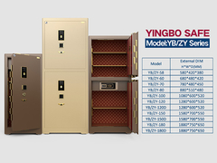 Cassaforte bancario con lucchetto per impronte digitali in acciaio massiccio YB/ZY