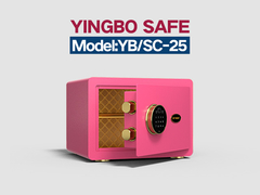 YB/SC-25 rosa impronte digitali serratura cassaforti domestici