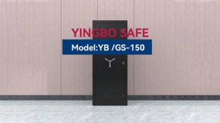 CASSAFORTE NERA CON LUCE LED